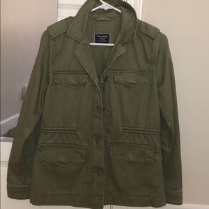 Abercrombie army/utility jacket